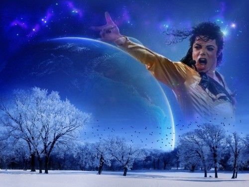 showing earth above winter tre