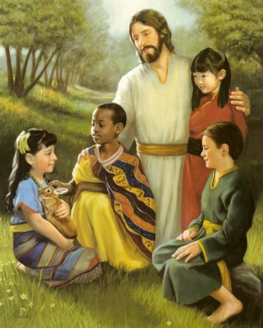 JESUS and CHILDREN sm